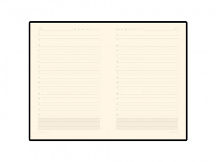 Ежедневник А5 недатированный Zenith, белый (Р)