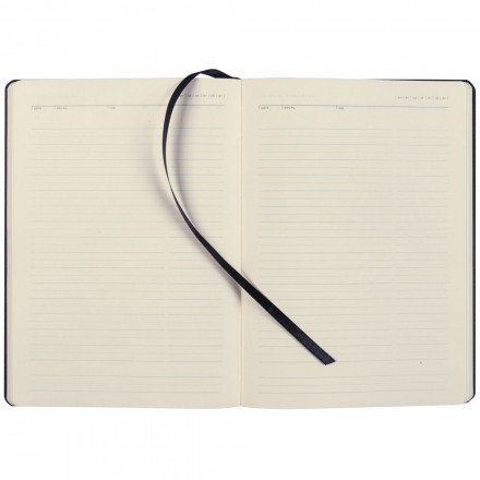 Ежедневник Lounge, недатированный, черный