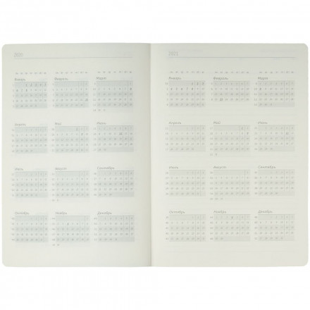 Ежедневник Lounge, недатированный, черный