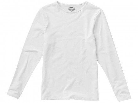 Футболка женская Curve с длинным рукавом, белый