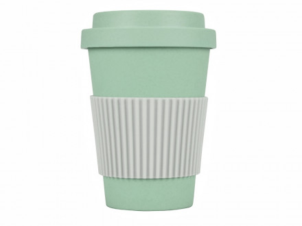 Термокружка Muffin из натуральных волокон, оливковый