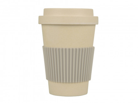 Термокружка Muffin из натуральных волокон, бежевый