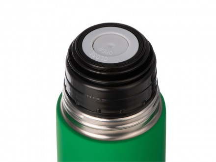 Термос Ямал Soft Touch с чехлом, 500мл, зеленый классический