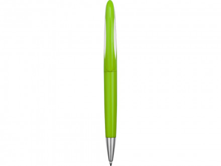 Ручка пластиковая шариковая Chink, зеленое яблоко/белый
