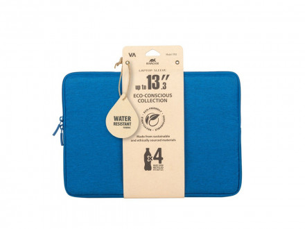 RIVACASE 7703 azure blue ECO чехол для ноутбука 13.3-14 / 12