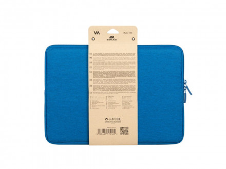 RIVACASE 7703 azure blue ECO чехол для ноутбука 13.3-14 / 12