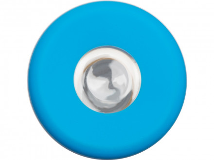 Бутылка для воды стеклянная Refine, в чехле, 550 мл, голубой