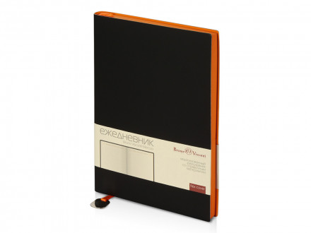 Ежедневник А5 недатированный Mercury, черный