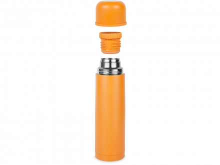 Термос Relaxika 101 (1 литр), желтый (без лого)