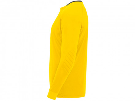 Футболка Porto  мужская с длинным рукавом, желтый/черный