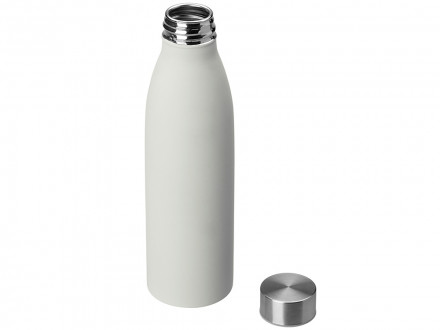 Стальная бутылка Rely, 650 мл, белый, off white