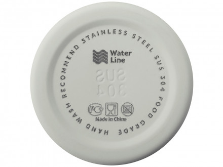 Стальная бутылка Rely, 650 мл, белый, off white