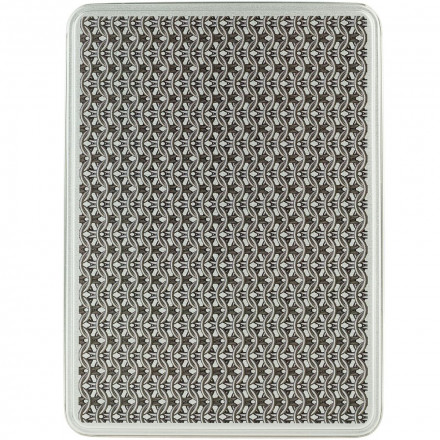 Коробка прямоугольная «Рыцарь», серебристая