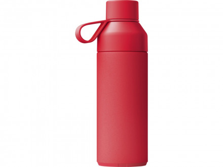 Бутылка для воды Ocean Bottle объемом 500 мл с вакуумной изоляцией, красный