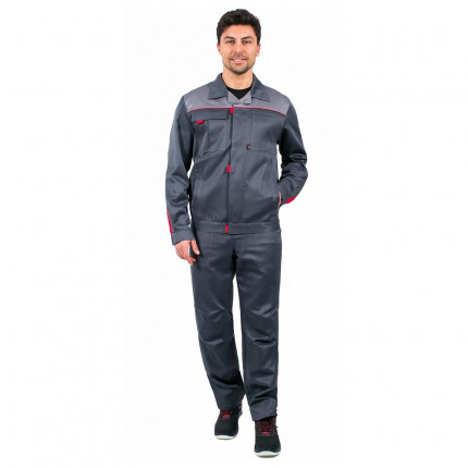 Костюм рабочий «Фаворит», серый