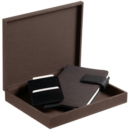 Шкатулка Drapery, коричневая