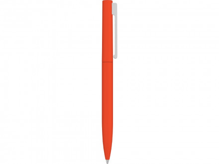 Шариковая ручка  Bright F Gum soft-touch, оранжевый