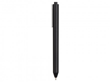 Ручка шариковая Pigra модель P03 PMM, черный/белый