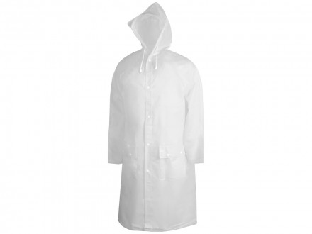 Дождевик Hawaii pro c чехлом унисекс, белый