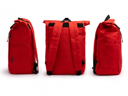 Рюкзак из RPET полиэстера DRONTE, красный
