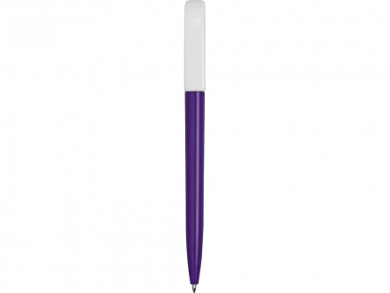Ручка пластиковая шариковая Миллениум Color BRL, фиолетовый/белый