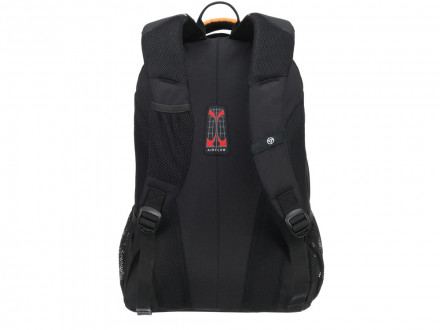 Рюкзак TORBER ROCKIT черный/оранжевый, полиэстер/добби, 32x15x46 см, 22 л