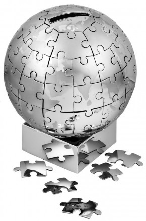 Копилка-пазл «Глобус»