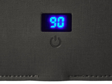 Подарочный набор металлическая ручка и блокнот А5 Twilight  со светящимся логотипом и пауэрбэнком