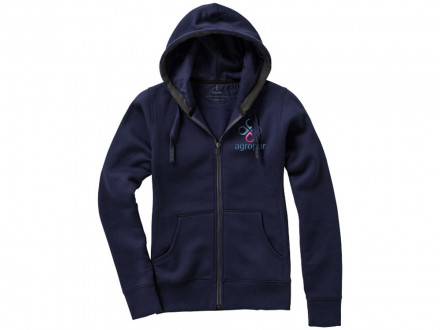 Толстовка Arora женская с капюшоном, темно-синий