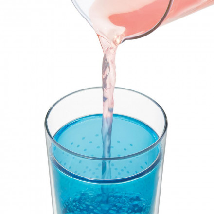 Стакан с двойными стенками Travel, красный