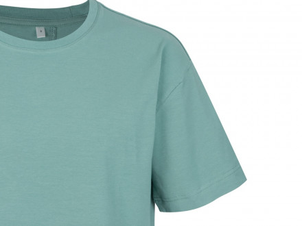 Футболка оверсайз Vienna унисекс , припылено-бирюзовый