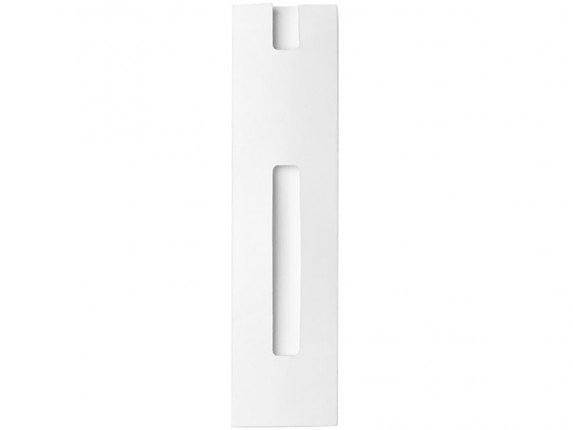 Футляр для ручки BURTON из картона с окошком, белый