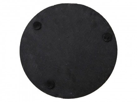 Круглая доска Moon для закусок, сланцевая 25 см