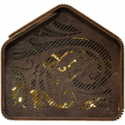 Светильник-шкатулка Lighthouse, малый, с гирляндой