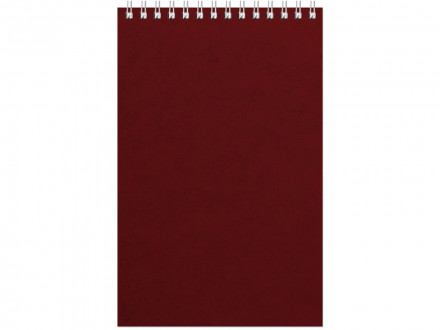 Бизнес - блокнот Альт А5 (127 х 198 мм) Office 60 л., бордовый