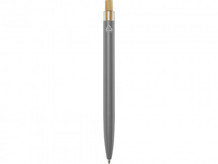 Nooshin шариковая ручка из переработанного алюминия, синие чернила - Серый