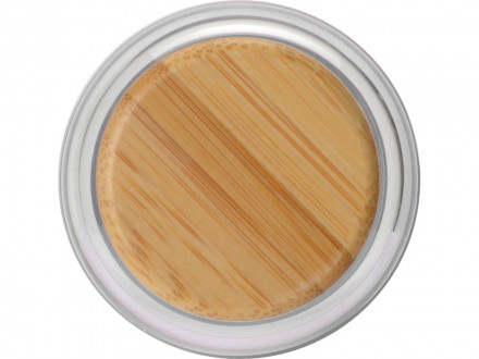 Бутылка для воды стеклянная Refine, в чехле, 550 мл, серый (P)