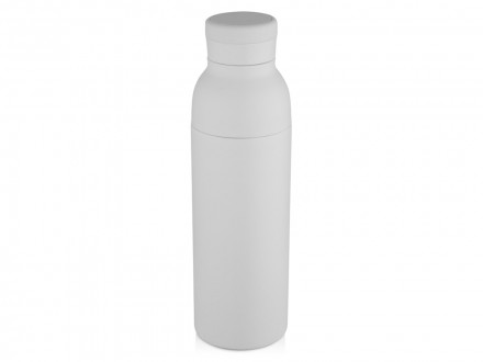 Illuminate бутылка-термос для воды с двойными стенками объемом 650 мл из переработанной нержавеющей стали, сертифицированной по стандарту RCS - Белый