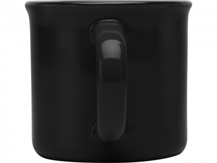 Bari керамическая кружка объемом 240 мл, сплошной черный