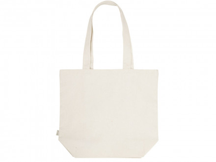 Сумка для шоппинга Cotton из переработанного хлопка 280 г, натуральный