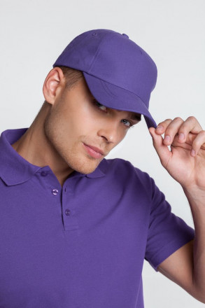 Бейсболка Bizbolka Convention, фиолетовая