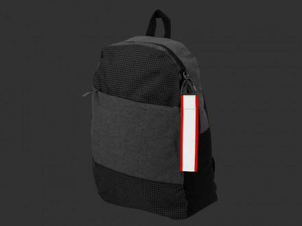 Светоотражающий брелок Reflector, серебристый/красный