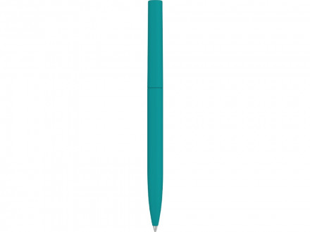 Шариковая ручка  Bright F Gum soft-touch, бирюзовый