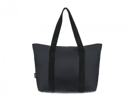 Сумка складная TORBER, черный, полиэстер, 48x33x12 см