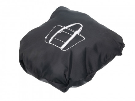 Сумка складная TORBER, черный, полиэстер, 48x33x12 см