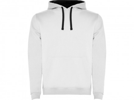 Толстовка с капюшоном Urban мужская, белый/нэйви