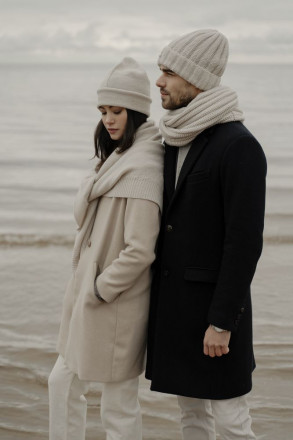 Шапка Greta, серый меланж