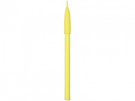 Ручка картонная с колпачком Recycled, желтый (Р)