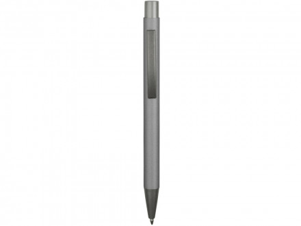 Ручка металлическая soft touch шариковая Tender, серый
