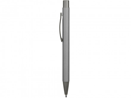 Ручка металлическая soft touch шариковая Tender, серый
